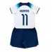 Billige England Marcus Rashford #11 Hjemmetrøye Barn VM 2022 Kortermet (+ korte bukser)